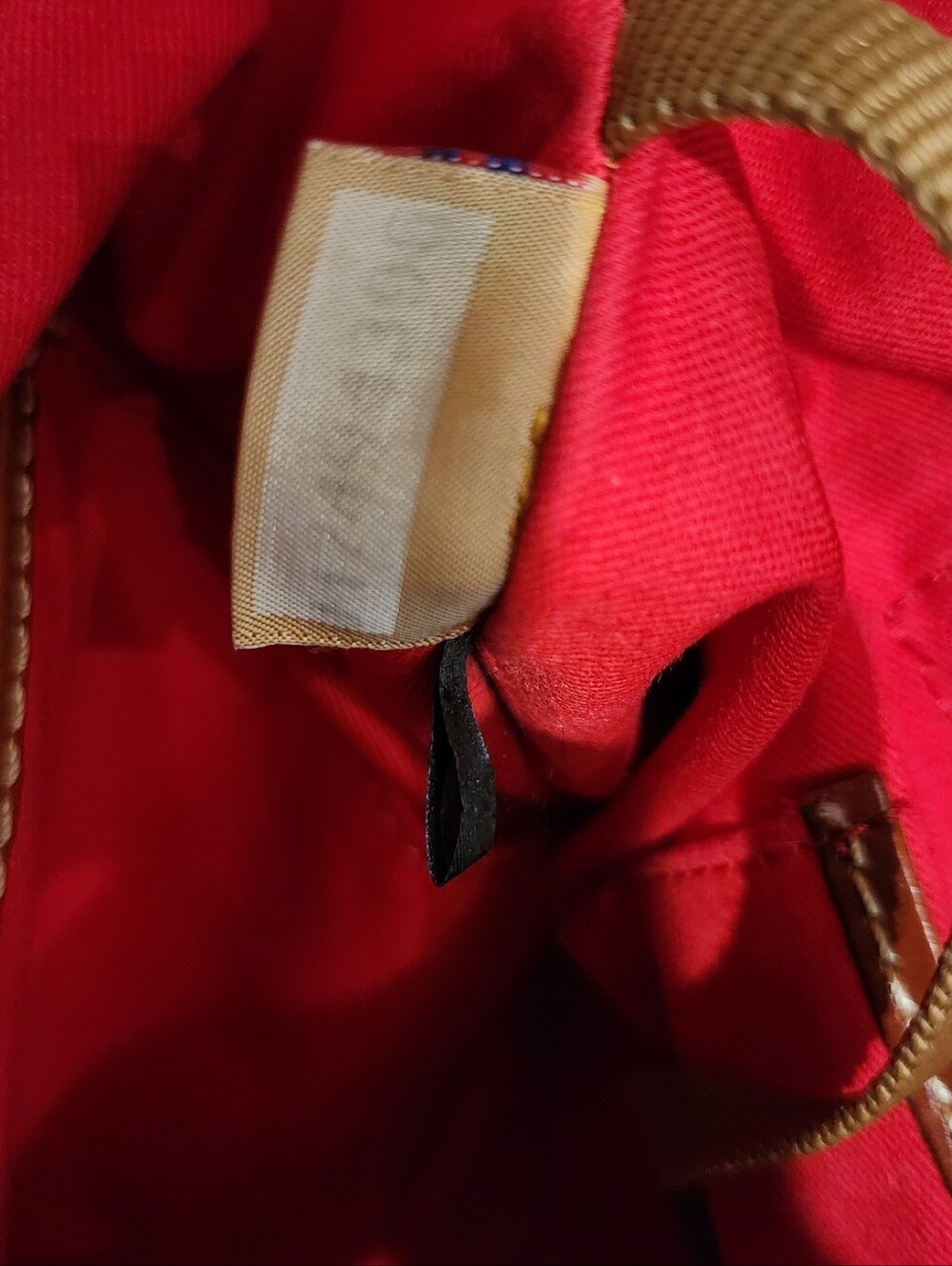 Dooney & Bourke Tan Leather Tote Bag - Picture 6 of 7